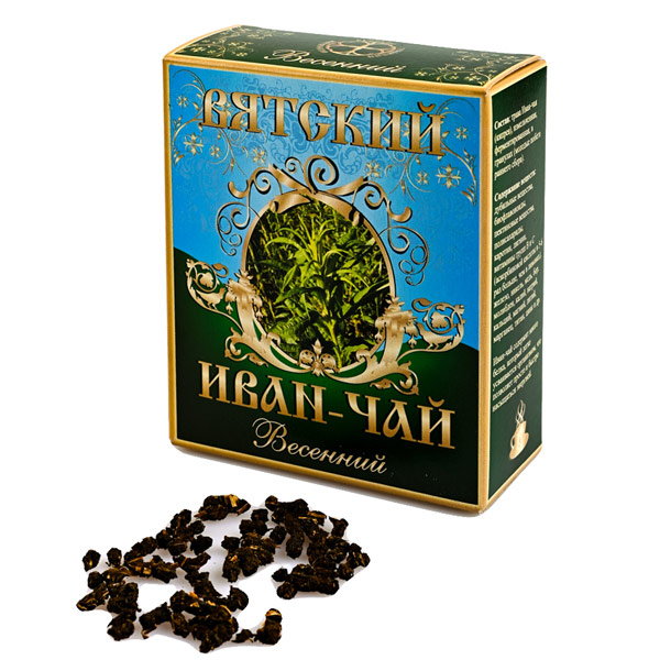 Напиток чайный Вятский Иван-чай Весенний 100 гр