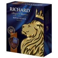 Чай черный Richard Royal Kenya / Ричард Королевская Кения 100 пак. в уп.