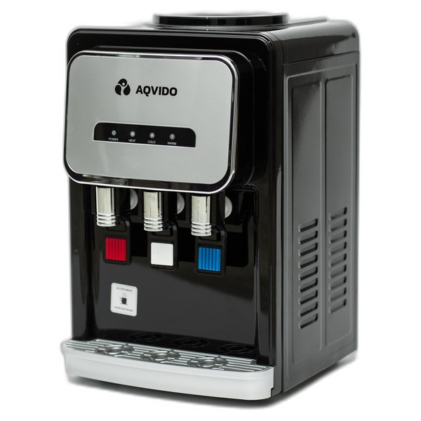 Кулер Aqvido BSY-802ТВ черный/серебристый с электронным охлаждением