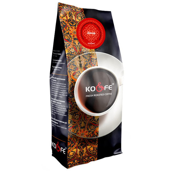 Кофе Ko&Fe Декаф без кофеина молотый 500 гр