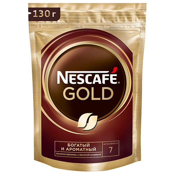 Nescafe / Нескафе Gold растворимый м/у (130 гр)
