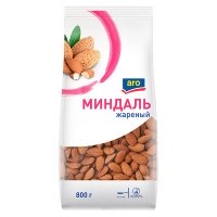 Миндаль Aro жареный 800 гр