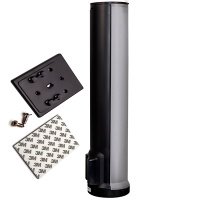 Стаканодержатель Aqua Work NF-1 100ст, на шурупах, черный