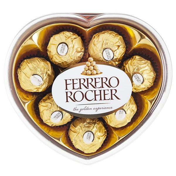 Конфеты Ferrero Rocher сердце 100 гр