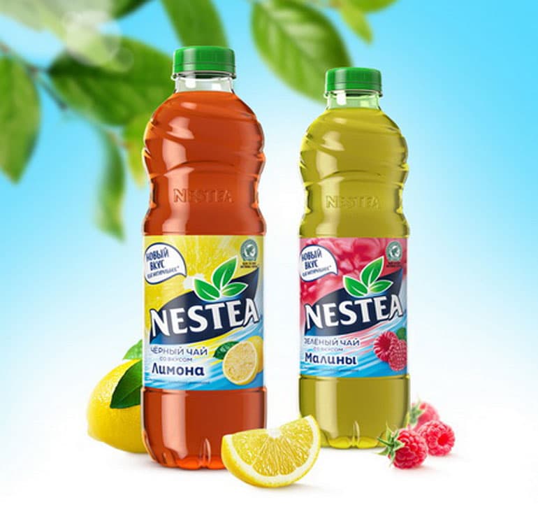 В агентстве Cuba Creative Branding Studio обновили упаковку для Nestea