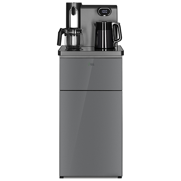 Кулер с чайным столиком Тиабар Ecotronic TB41-LE темно-серый (шкафчик 7 литров)