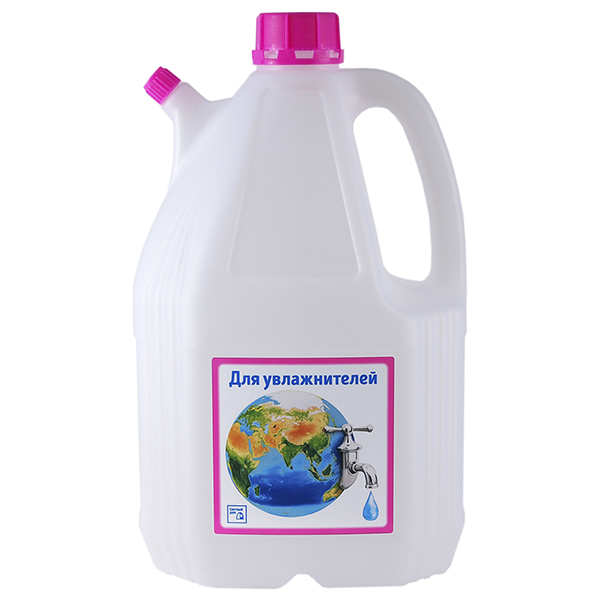Дистиллированная вода для увлажнителей Мягкая вода 4 литра