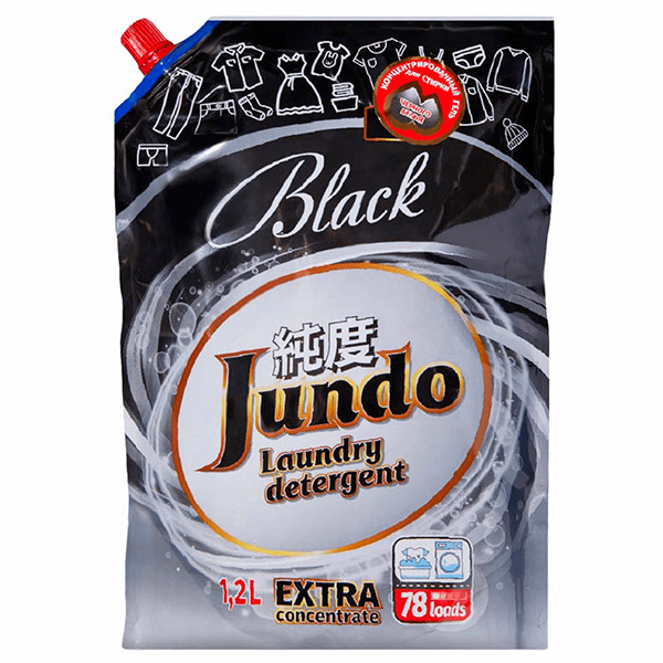 Гель для стирки Jundo Black для черного белья 1,2 л