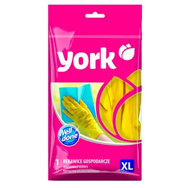 Перчатки York хозяйственные размер XL