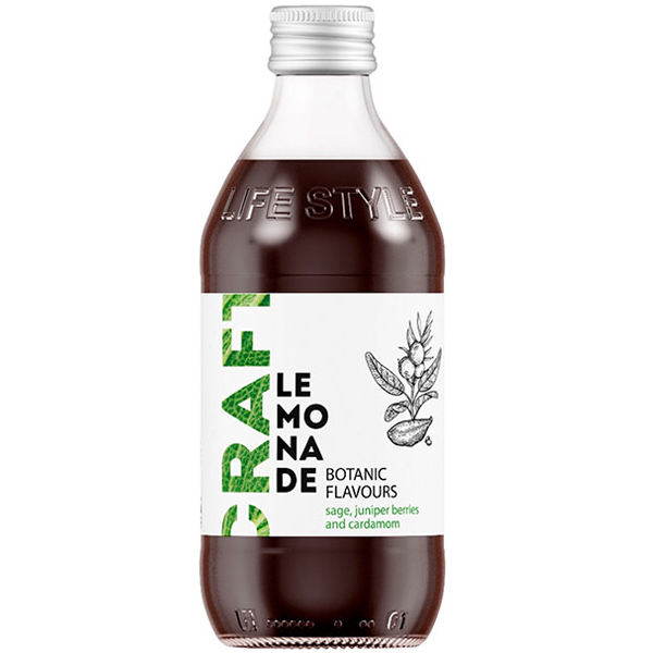 Лимонад Star Bar Craft шалфей-можжевельник-кардамон 0.33 литра, газ, стекло, 12 шт. в уп.
