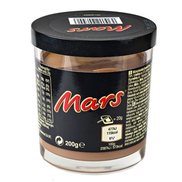 Паста шоколадная Mars Choc Spread 200 гр