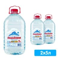 Вода Ледниковая минеральная 5 литров, 2 шт. в уп.