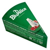 Сыр BluDelice c голубой плесенью 50% 100 гр