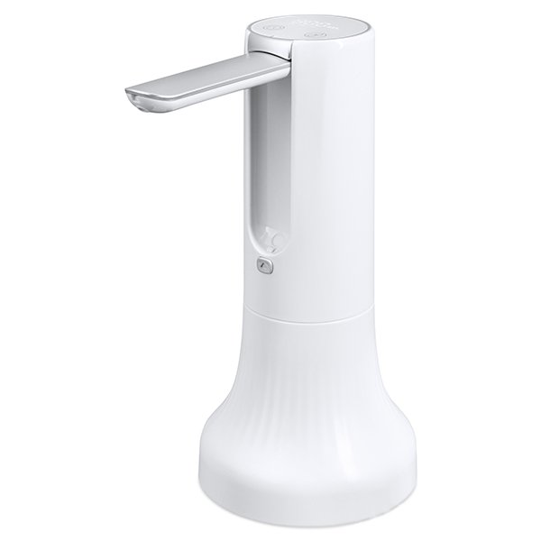 Помпа Ecotronic PLR-660 white-silver электрическая на аккумуляторе для 19л бутылей (в коробке)