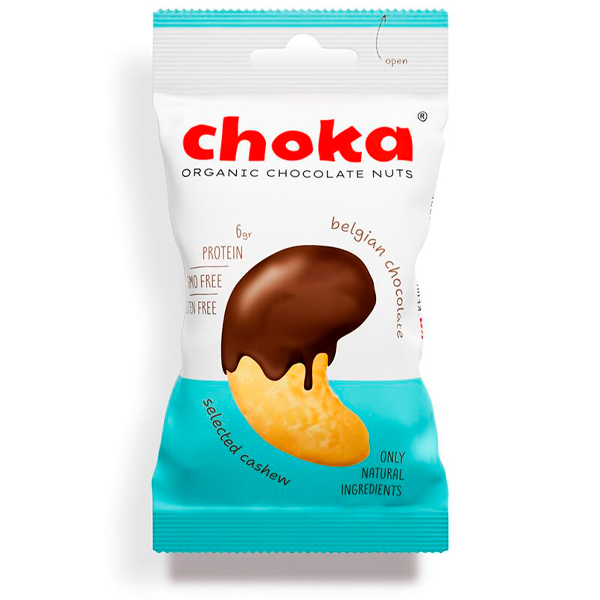 Кешью в шоколаде Choka 45 гр