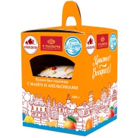 Кулич У Палыча без глютена с манго и апельсинами 400 гр