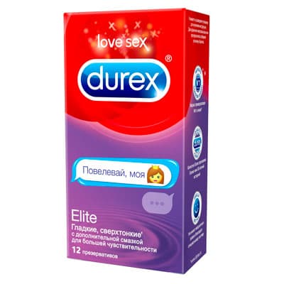 Презервативы Durex Elite Emoji 12 шт