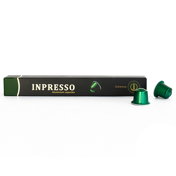 

Кофе Inpresso Intenso 10 капсул по 5 гр