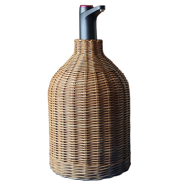 Чехол плетеный на бутыль с горлом для помпы