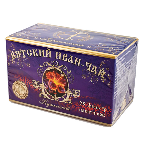 Напиток чайный Вятский Иван-чай Купальский 25 пак