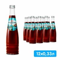 Черноголовка Байкал 0.33 литра, газ, стекло, 12 шт. в уп.