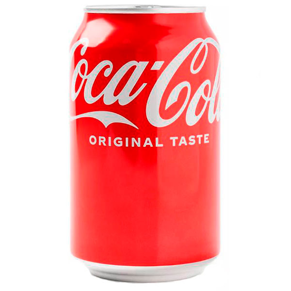 Coca-cola / Кока Кола импорт 0.33 литра, ж/б, 24 шт. в уп.