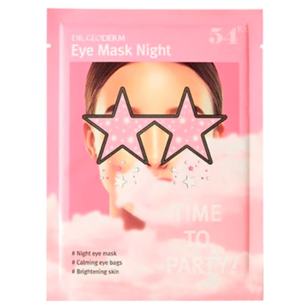 

Маска для глаз ночная глиттерная Dr. Gloderm Eye Mask Night 8,5 мл