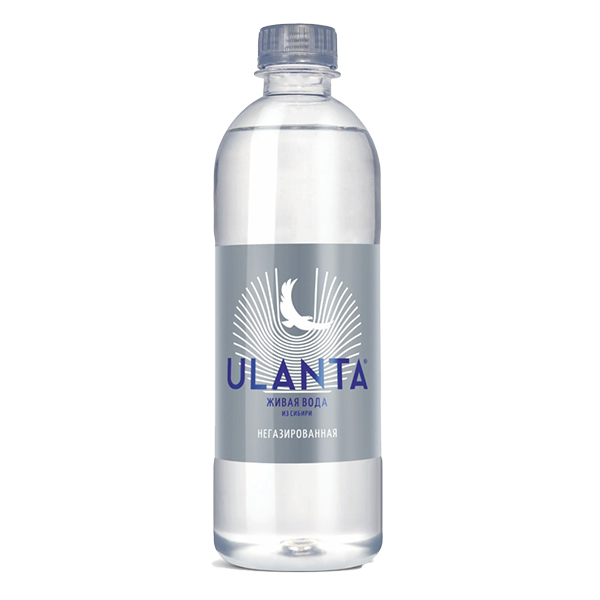 Вода природная Уланта / Ulanta 0.5 литра, без газа, пэт, 12 шт. в уп.