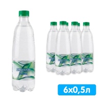 Вода Джанаква 0.5 литра, без газа, пэт, 6 шт. в уп.