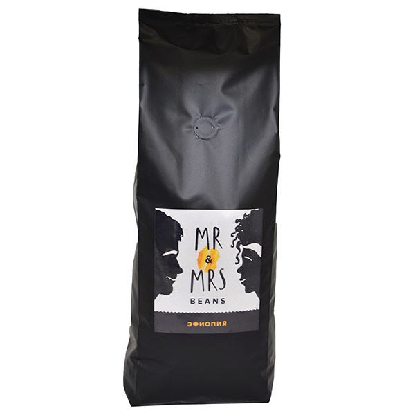 Кофе MR & MRS Beans Эфиопия Сидамо зерно 1 кг