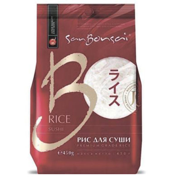Рис SanBonsai для суши 450 гр