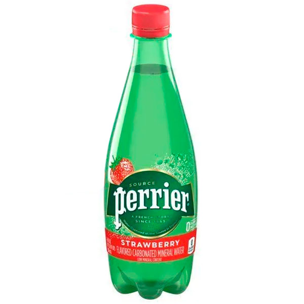 Напиток Perrier со вкусом клубники 0,5 литра, газ, пэт, 24 шт. в уп Напиток Perrier со вкусом клубники 0,5 литра, газ, пэт, 24 шт. в уп. - фото 1