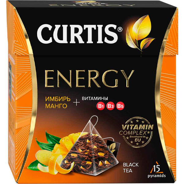 Чай черный Curtis Energy 15 пир