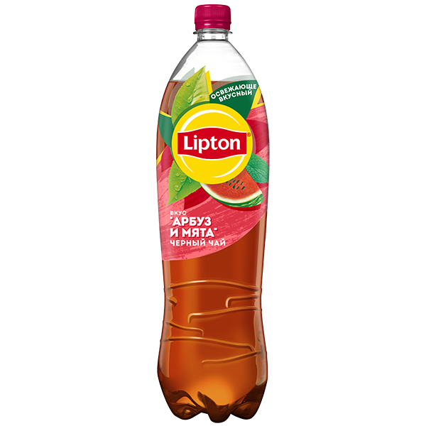 Lipton Ice Tea / Липтон Арбуз-Мята 1.5 литра, пэт, 6 шт. в уп.