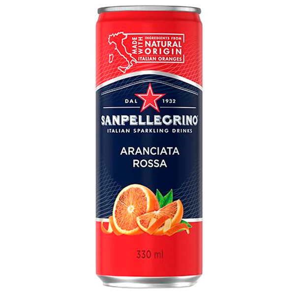 Напиток San Pellegrino красный апельсин 0.33 литра, газ, ж/б, 24 шт. в уп. Напиток San Pellegrino красный апельсин 0.33 литра, газ, ж/б, 24 шт. в уп.