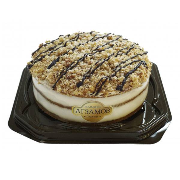 Торт Медовик с заварным кремом Агзамов домашние торты 750 гр