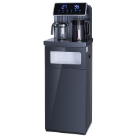 Кулер с чайным столиком Тиабар Ecotronic TB30-LNR UV темно-серый (шкафчик 7 литров)