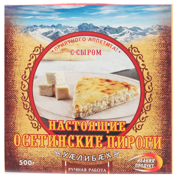 Пирог Алания продукт Осетинский с сыром 500 гр