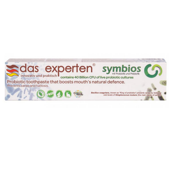Зубная паста Das Experten Symbios пробиотическая 70 мл