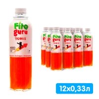 Сокосодержащий напиток Fitoguru грейпфрут, апельсин 0.33 литра, стекло, 12 шт. в уп.