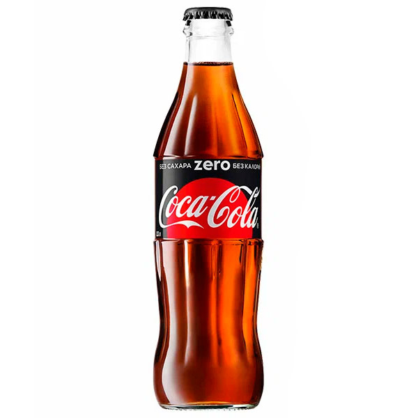 Coca-cola Zero / Кока Кола Зеро Импорт 0.33 литра, стекло, 15 шт. в уп. Coca-cola Zero / Кока Кола Зеро Импорт 0.33 литра, стекло, 15 шт. в уп.