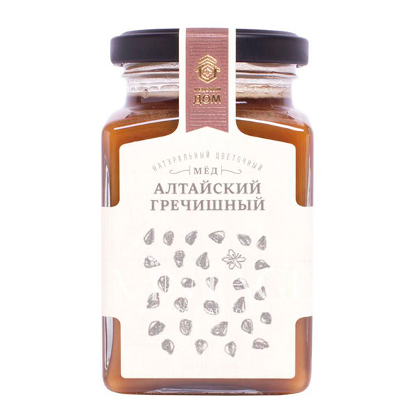 Мёд натуральный цветочный Алтайский гречишный 320г