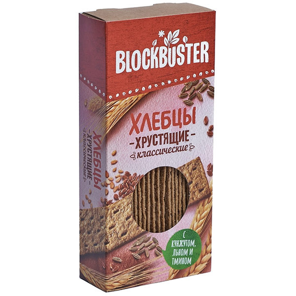 Хлебцы Blockbuster Бородинские 130 гр