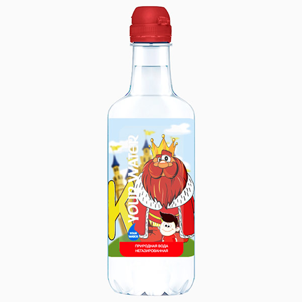 Вода Darida Your Water 0.33 литра, спорт, без газа, пэт, 24 шт. в уп.