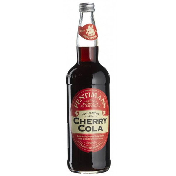 Напиток Fentimans Cherry Cola 0.75 литра, газ, стекло, 6 шт. в уп.