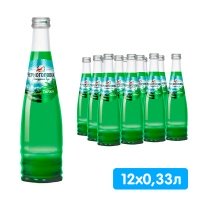 Черноголовка Тархун 0.33 литра, газ, стекло, 12 шт. в уп.