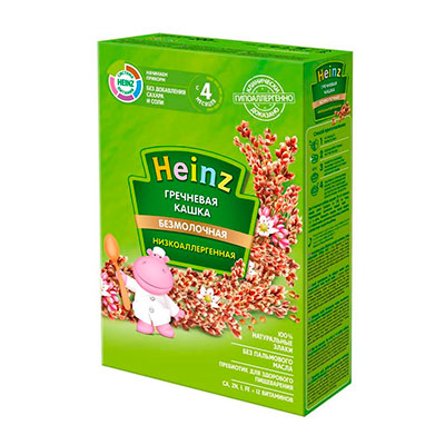 Каша гречневая Heinz низкоаллергенная с 4 месяцев 200 гр