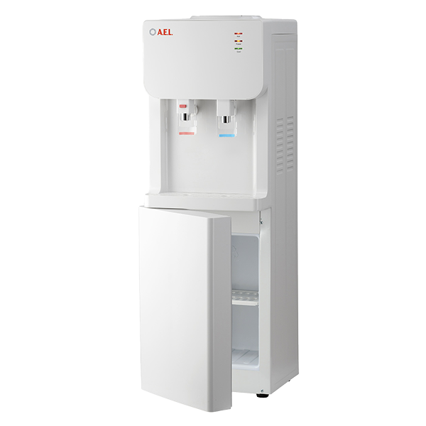 Кулер AEL LD-AEL-18c белый (шкафчик 11 литров) с электронным охлаждением