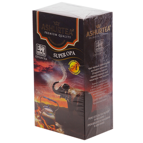 Чай черный Ashurtea OPA Super крупнолистовой 300 гр
