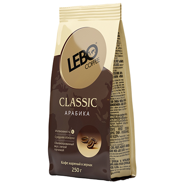 Кофе Lebo Classic зерно 250 гр